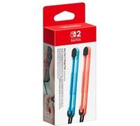 Paire de dragonnes Bleu Clair et Rouge Clair pour manettes Joy-Con 2 • Accessoire Nintendo Switch 2