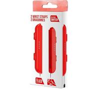 Paire de Dragonnes pour Manette Type Joycon Rouge Vif