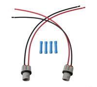 Paire de faisceaux de câbles de douille de lampe compatibles avec les modèles y compris W203/W204, W210/W211/W212, W221, W170, numéro de pièce A0005400966, avant gauche et droite en plastique de