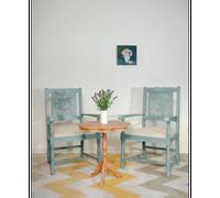 Paire de fauteuils en bois n°1569