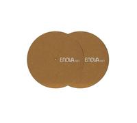 Paire de feutrine Enova Hifi FS 120 BR Marron pour platines vinyles Vinyle