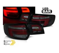 Paire de feux arriere Audi A3 8P sportback de 2008 a 2012 FULL LED BAR rouge et noir-38212204