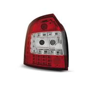 Paire de feux arriere Audi A4 B6 de 10/2000 a 10/2004 LED rouge et blanc - 27289333