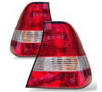 Paire De Feux Arrière BMW Série 3 E46 Compact 01-05 Blanc Cristal Rouge