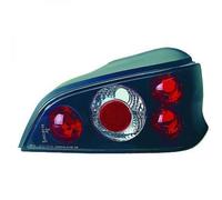 Paire De Feux Arrière Clairs Noirs Pour Peugeot 106 95-05