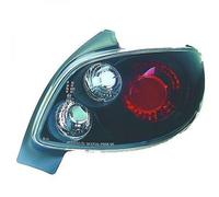 Paire De Feux Arrière Clairs Noirs Pour Peugeot 206 98-08