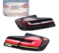 Paire de feux arrière dynamiques à LED compatibles avec les M/W Série 5 (2011-2017) 520i, 530i, 535i, 535d, 550i, F10 et F18 (feux freinage recul)