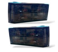 Paire De Feux Arrière Latéraux En Cristal Noir VW Golf I 17 155 74-93