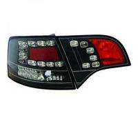 Paire De Feux Arrière LED Clairs Noirs Pour Audi A4 B7 Avant 04-07