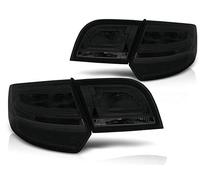Paire de feux arrière LED compatibles avec Audi A3 8P 2004 2005 2006 2007 2008 Sportback GV-609 Ensemble complet de feux arrière côté conducteur et passager fumés