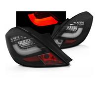Paire de feux arriere Opel Corsa D de 2006 a 2014 LED BAR noir-31903293