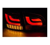 Paire de feux arriere VW Golf 6 08-12 LED BAR Noir-31811802