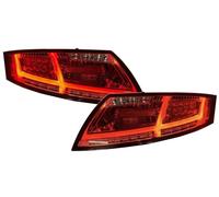 Paire De Feux Arrières LED Clairs Rouges Séquentiels Pour Audi TT Coupé 06-14