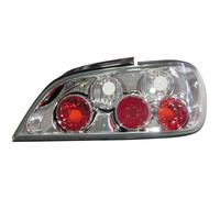 PILOT Paire Feux Arrière Chrome Compatible Avec pour Peugeot 406 5/99-5/03