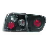09234 Paire Feux Arrière Seat Ibiza (8/99 2/02) Noir 1pz