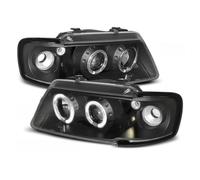 Paire de feux phares Audi A3 8L de 1996 a 2000 angel eyes noir-27360971