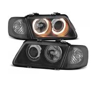 Paire de feux phares Audi A3 8L de 1996 a 2000 angel eyes noir-27360978