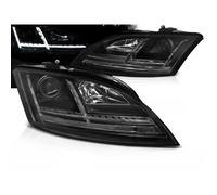 Paire de feux phares Audi TT 8J de 2006 a 2010 Daylight led noir Halogène Dynamique-30712700