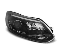 Paire de feux phares Ford Focus MK3 11-14 Daylight led LTI noir (O57)