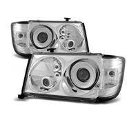 Paire de feux phares Mercedes W124 85-93 design chrome - 27361487