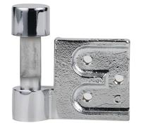 Paire de fiches pour huisserie métallique chromé mat gauche - STREMLER - 3205.31.2