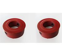 Paire de fin de course mécaniques pour motorisation de portail - Ducati HOME-AUTOMATION FC Set - Rouge