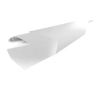 Carènes latérales en plastique blanc Polisport Husqvarna 8423