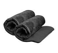Paire de flanelles pour cheval LeMieux Bamboo Pillow Wraps Noir L