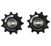 Paire de galets ceramicspeed alpha pour shimano r9150 noir