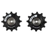 Paire de galets ceramicspeed alpha pour sram xplr d1 noir