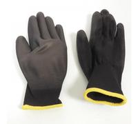 Paire De Gant Pour Atelier Réparation Neuf Taille S (7) En Polyuréthane Coloris Noir Homologué Ce