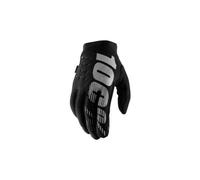 Paire de gants 100 brisker noir gris