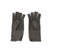 Paire de gants anti-arthrose Pro11, offrent chaleur et compression pour aider à augmenter la circulation, réduire les douleurs et encourager la guérison - gris - gris,