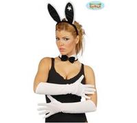 Paire De Gants Blancs 45 Cm - Blanche - Adulte Blancs G