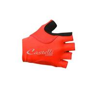 Paire de gants courts femme castelli rosso corsa pave rouge