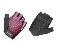 Paire de gants courts femme gripgrab rouleur violet noir