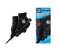 Paire de gants de golf WinterSof pour hommes FootJoy, noir, taille M/L
