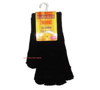 Paire de gants d'hiver tricotés thermiques pour femme Taille unique