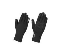 Paire de gants longs gripgrab waterproof knitted thermal noir