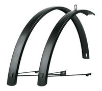 Paire De Garde-Boue De Trekking Avant/Arrière 28 Edge À 56Mm En Aluminium Noir 2