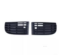 Paire de garnitures de calandre de feux de brouillard pour Golf MK5 Pare-chocs avant inférieur Couvercle d'admission d'air en plastique noir mat Remplacement 1K0853665 1K0853666