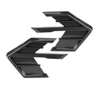 Paire de Garnitures de Couvercle de Ventilation de Garde-Boue, pour décoration de Style ABT, adaptées pour S7 4K8/ S6 C8 (Style Fibre de Carbone)