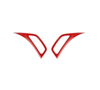 Paire de garnitures de sortie d'aération faciles à installer pour grille d'aération de voiture, pièce de modification de voiture pour partie extérieure automobile