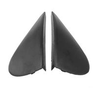 Paire de garnitures triangulaires pour Versa 2012-2019, garniture évasée avant en ABS noir, coque de rétroviseur à clipser, remplace 96318-3BA0A 96319-3BA0A