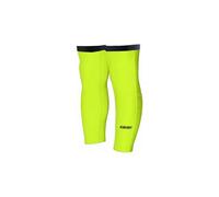 Paire de genouilleres bbb comfortknee thermofabric jaune fluo