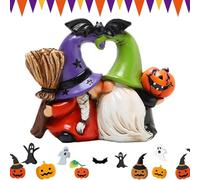 Paire de gnomes de jardin, sculpture naine en résine, ornements extérieurs, statues de gnomes embrassés, décoration de maison et de jardin