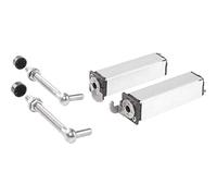 Paire de Gonds à Ressort L=130Mm /40X40