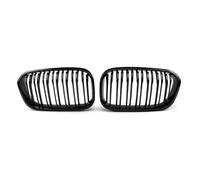 Paire de grilles de calandre avant pour F20 F21 2015 2016 2017 2018 2019 Noir brillant