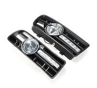 Paire de grilles de feux LED de circulation avec anti-brouillard pour VW Golf MK4 99-04