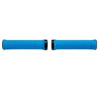 Paire de grips bbb python 142mm bleu